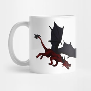 Red Dragon Mug